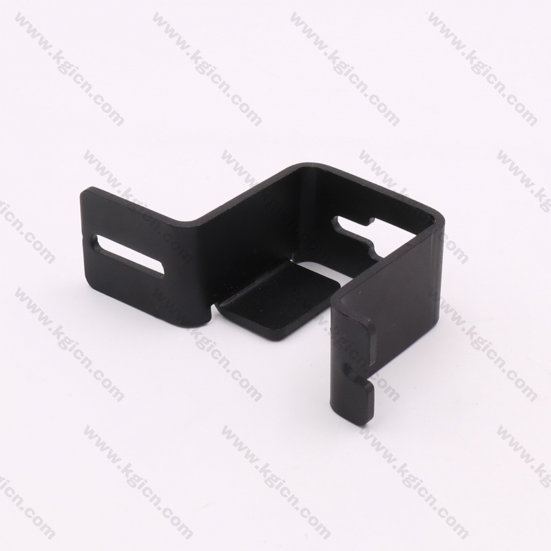 Most Popular Black Powder Coated Bracket for Electronic