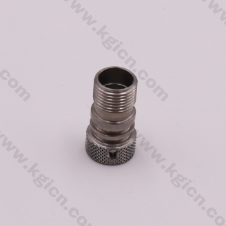 Best quality cnc machined parts with knurling
