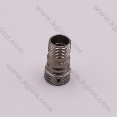 Best quality cnc machined parts with knurling