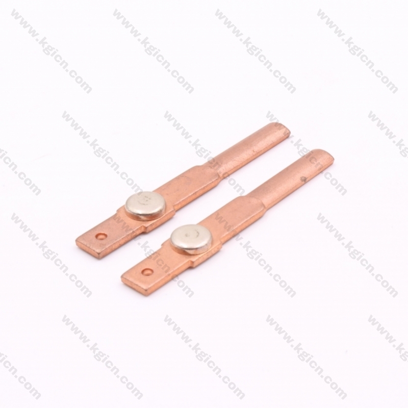 Hot Sale Metal Stamping Copper Part with Silver Contact for Sockets