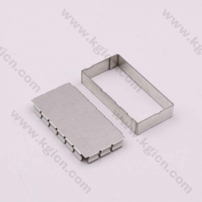 Tin Plated steel Shield can Metal Stamping RF Shielding Gaske