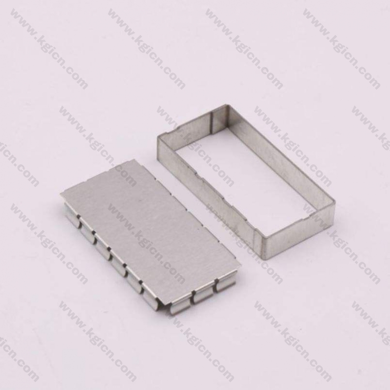Tin Plated steel Shield can Metal Stamping RF Shielding Gaske