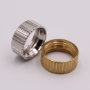 High Precision CNC Turning Union Nut for Electronic Thermostats