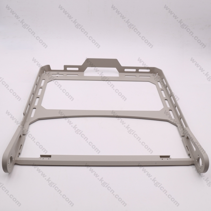 Custom KGI CNC Machining Aluminum Frame Part