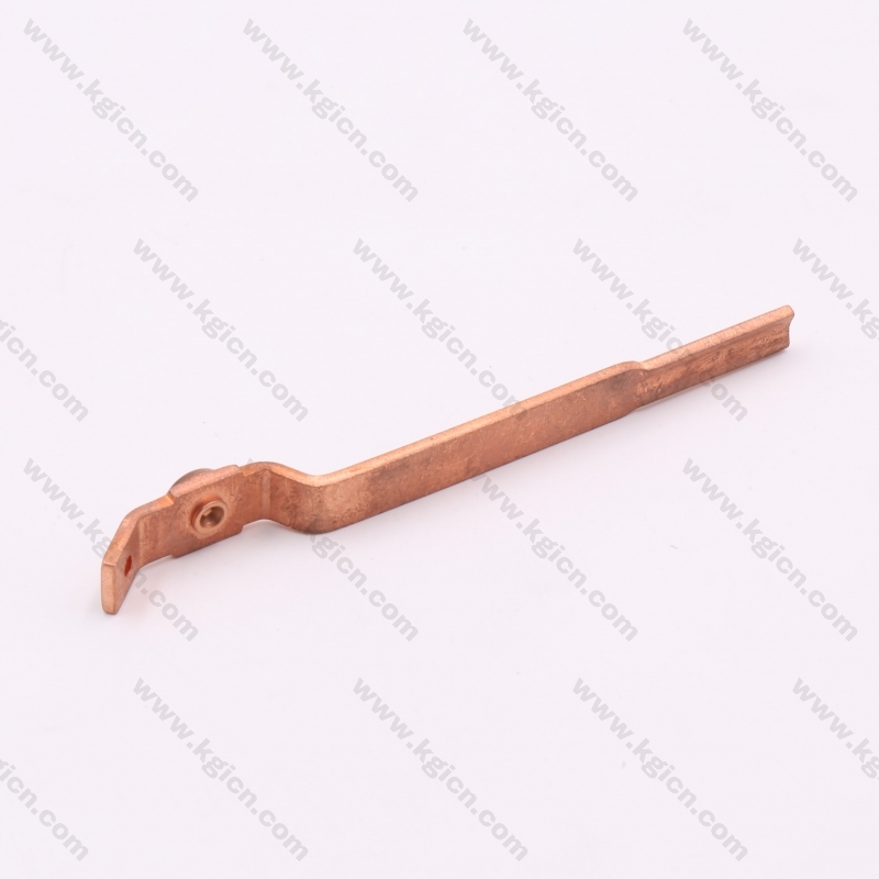 Favorite Design Metal Stamping Copper Part with Silver Contact for Sockets