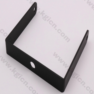 Competitive Price Black Powder Coated Mounting Bracket for Electronics