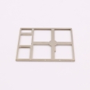 Quality Assurance Nickel Silver Stamping Shielding Frame for PCB