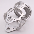 Metal milling CNC machining aluminum alloy flanges