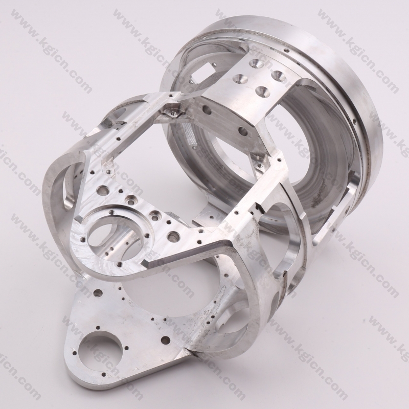 Metal milling CNC machining aluminum alloy flanges