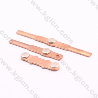 Berserk Metal Stamping Copper Part with Silver Contact for Sockets