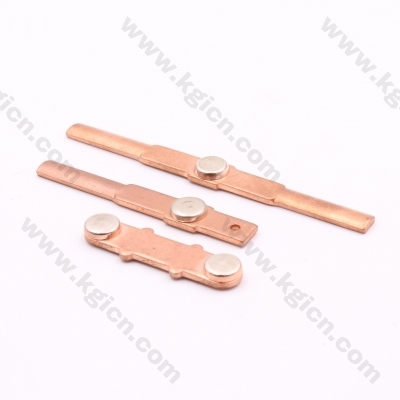 Berserk Metal Stamping Copper Part with Silver Contact for Sockets