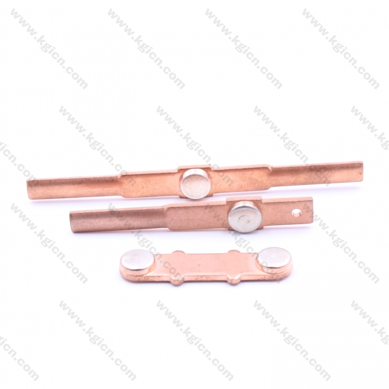 Berserk Metal Stamping Copper Part with Silver Contact for Sockets