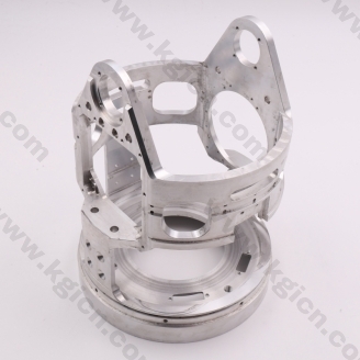 Metal milling CNC machining aluminum alloy flanges