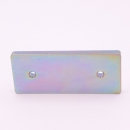 OEM high quality steel sheet metal part, with zinc plated