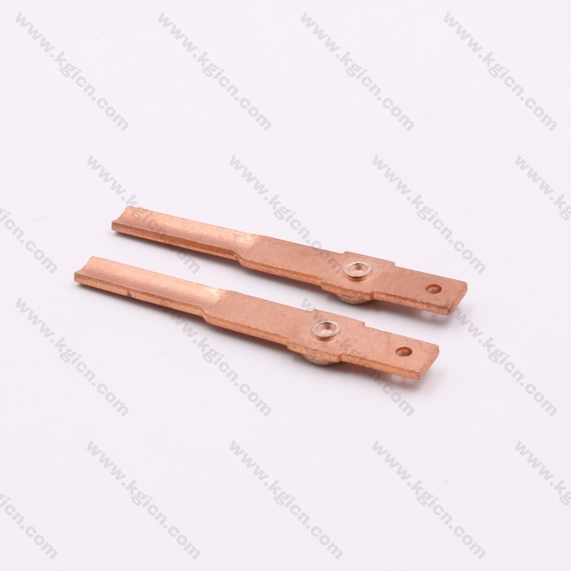 Hot Sale Metal Stamping Copper Part with Silver Contact for Sockets