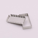 Tin Plated steel Shield can Metal Stamping RF Shielding Gaske