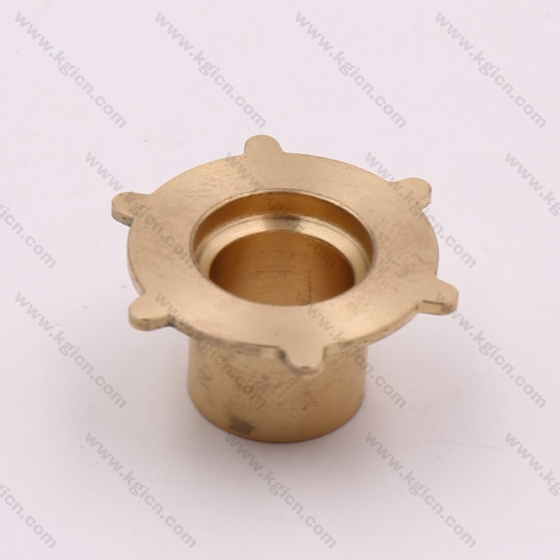 KGI CNC machining brass antenna thimble