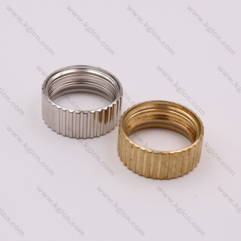 High Precision CNC Turning Union Nut for Electronic Thermostats