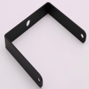 Competitive Price Black Powder Coated Mounting Bracket for Electronics