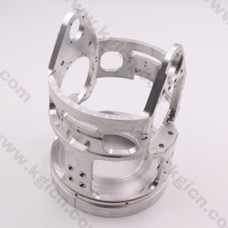 Industrial anodized metal milling CNC machining aluminum alloy flanges