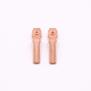 Direct Selling Metal Stamping Copper Part with Silver Contact for Sockets