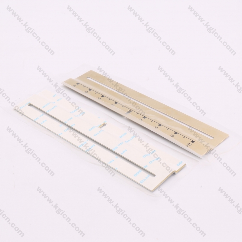 High Precision Metal Stamping Aluminum Plate with 3M tape for Smart Home