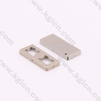 OEM Amazing Price Two Pieces Nickel Silver EMI RF Shielding Parts for PCB