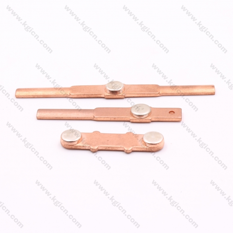 Berserk Metal Stamping Copper Part with Silver Contact for Sockets