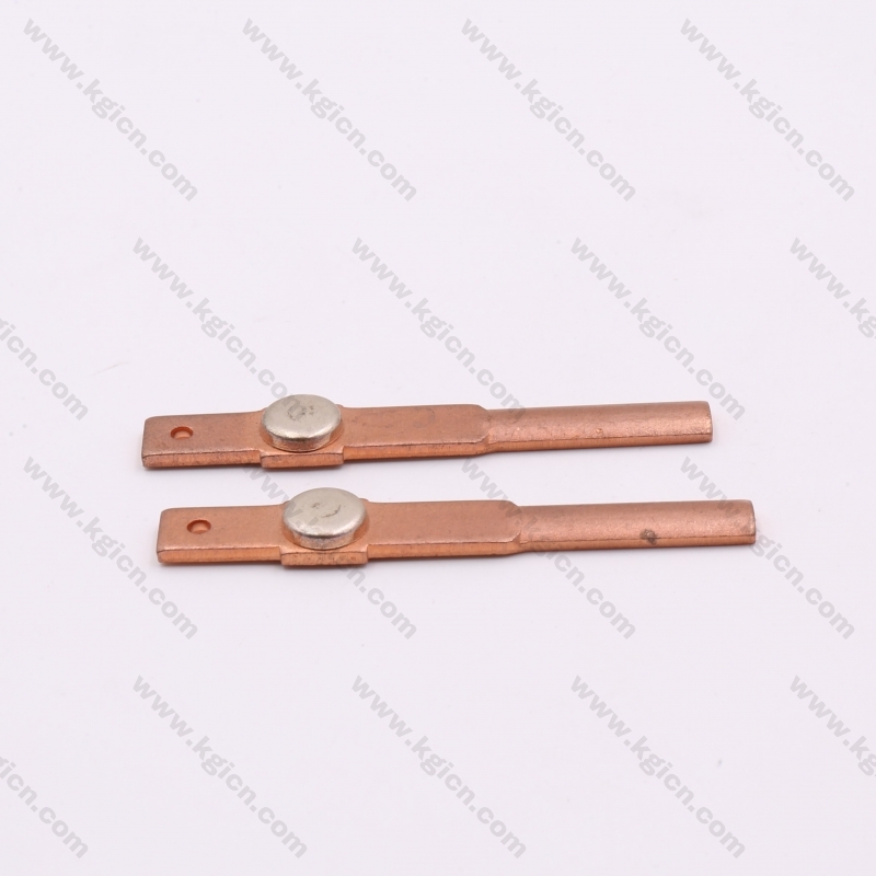 Hot Sale Metal Stamping Copper Part with Silver Contact for Sockets