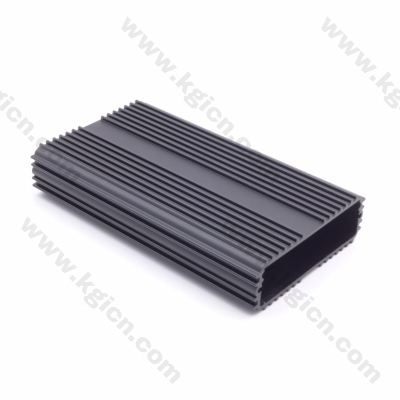 New Product Explosion Aluminum Black Anodized Extrusion Heatsink for Industrial Equipments