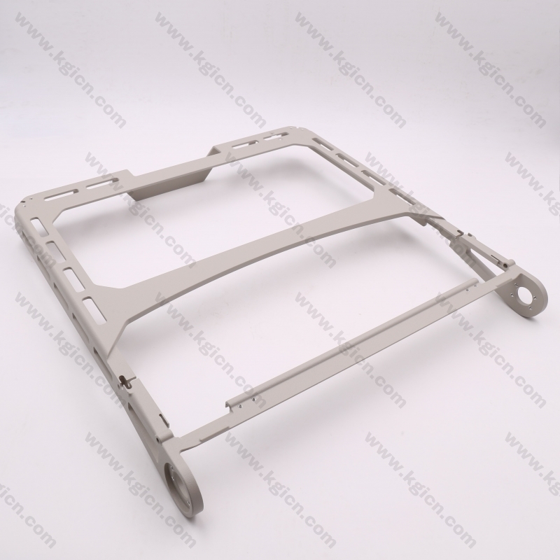 Custom KGI CNC Machining Aluminum Frame Part