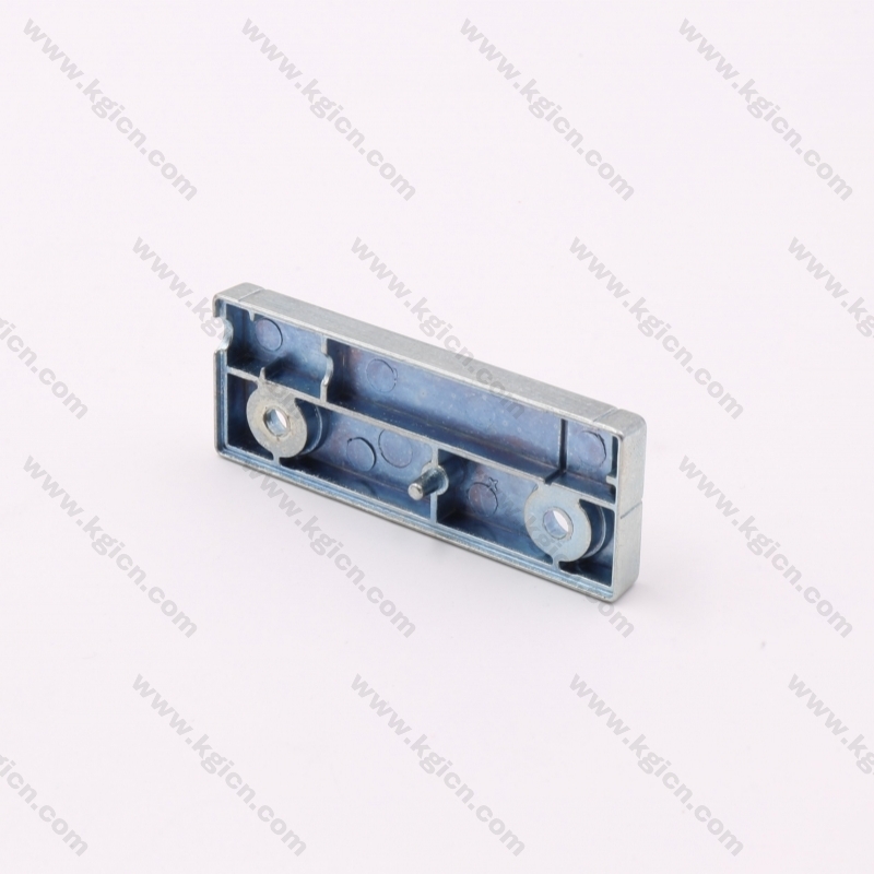Custom Zinc Alloy Hinge Die Casting Part with Galvanized Treatment